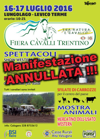 Cavalli Trentino 2016