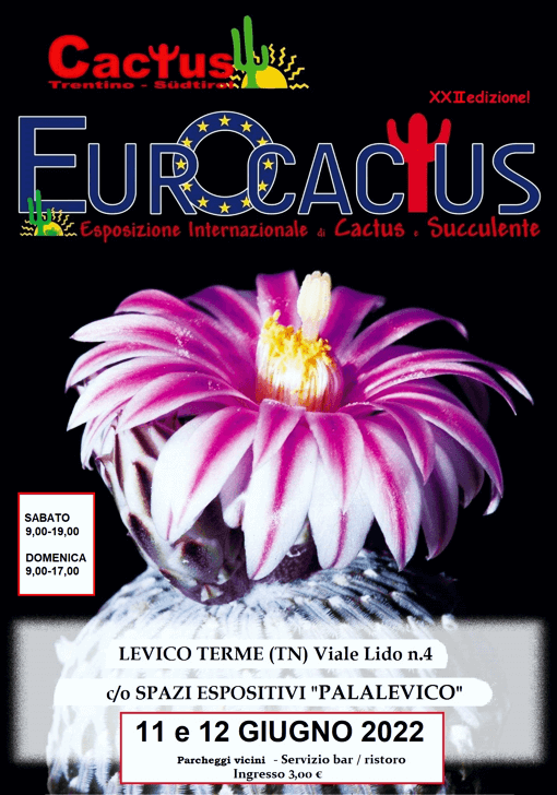 EUROCACTUS 2022 - 11-12 giugno 2022