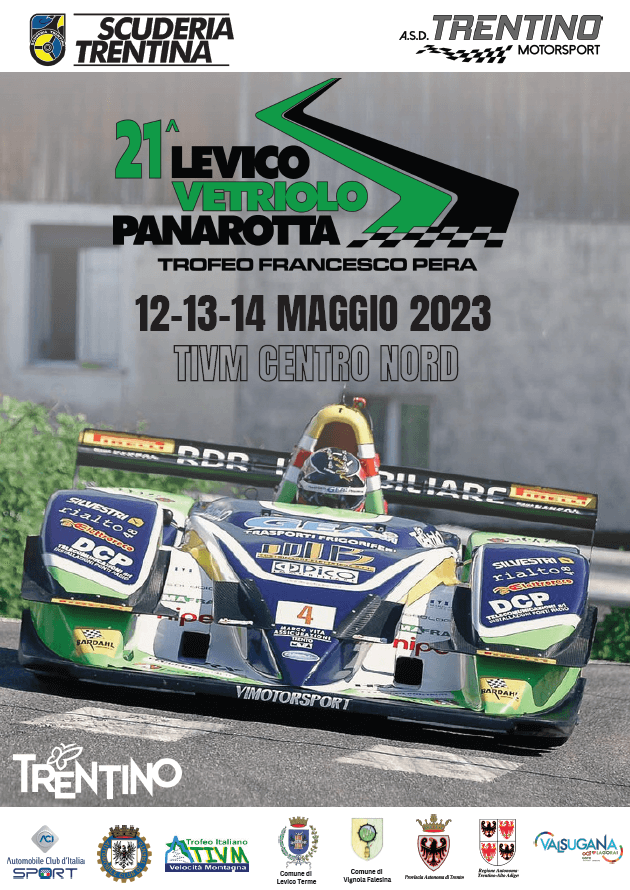 21� Cronoscalata Levico Vetriolo Panarotta - Trofeo Francesco Pera - 12-13-14 maggio 2023