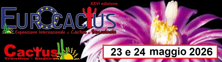 EUROCACTUS - XXVI edizione - 23 e 24 maggio 2026