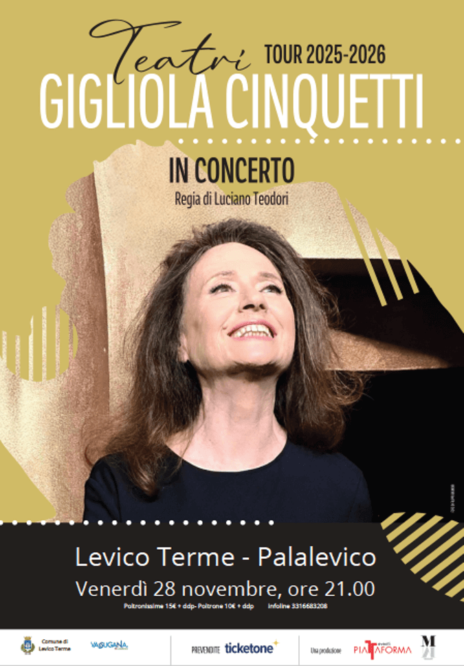 Gigliola Cinquetti Tour 2025-2026 - 28 novembre 2025