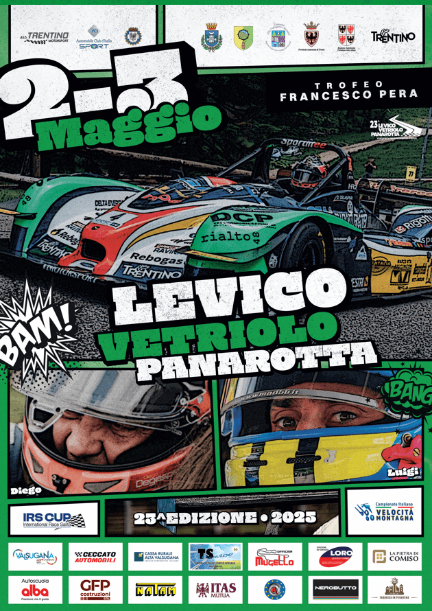 23� Levico Vetriolo Panarotta 2025 - Trofeo Francesco Pera - 2 e 3 maggio 2025